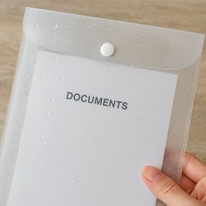 Waterproof Plastic Document File Folder